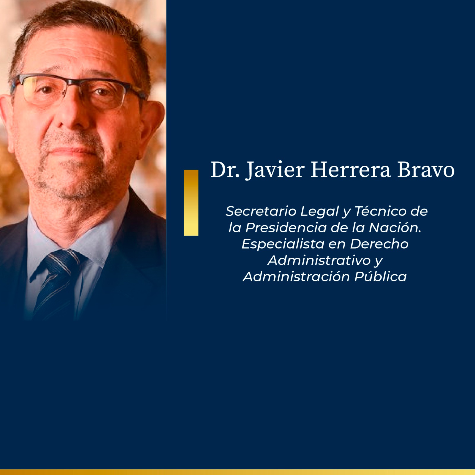 Dr. Javier Herrera Bravo